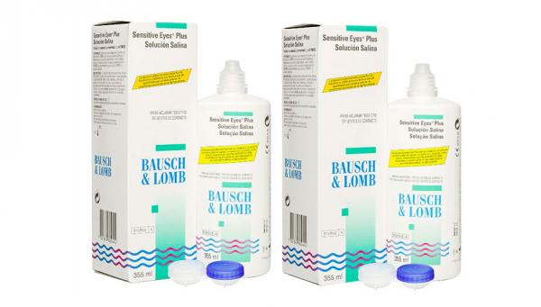BAUSCH & LOMB Sensitive Eyes Solucion Salina Pack 2 » 
