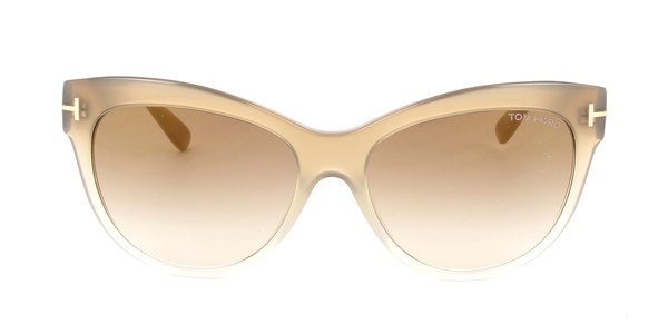 TOM FORD FT0430 LILY » BEIGE / OTHER / BROWN MIRROR