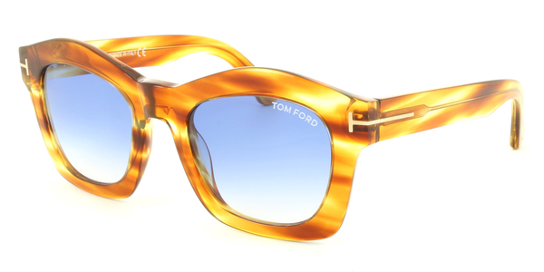 TOM FORD FT0431 GRETA » YELLOW / OTHER / BLUE GRADIENT
