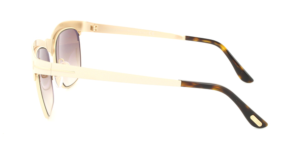 TOM FORD FT0437 ELENA » IVORY / BROWN GRADIENT