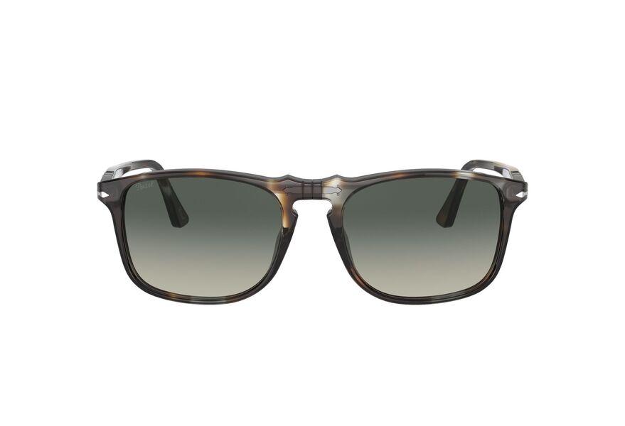 PERSOL PO3059S » STRIPED BROWN/CRYSTAL