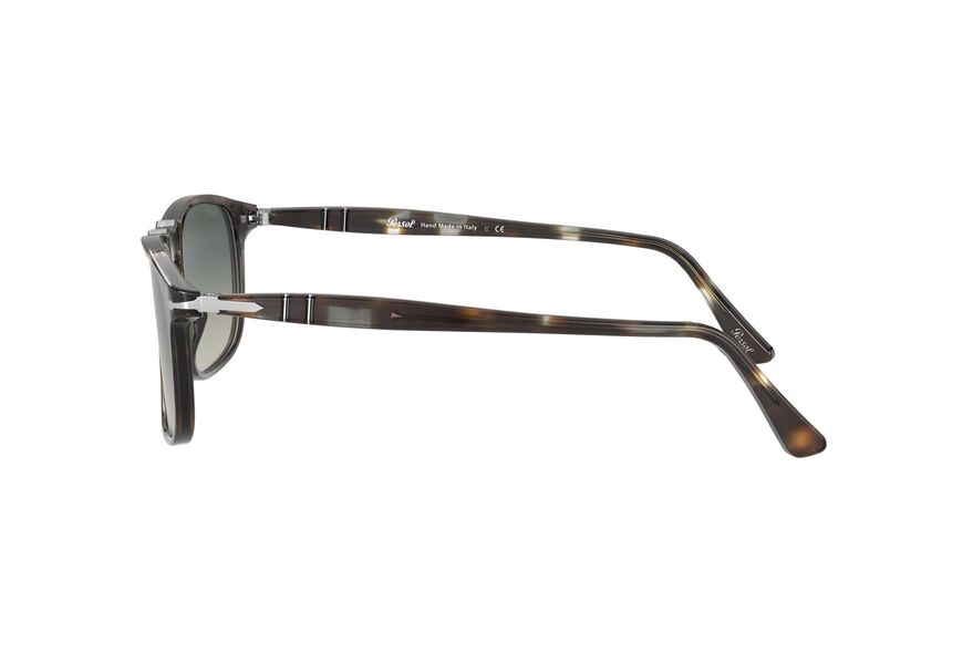PERSOL PO3059S » STRIPED BROWN/CRYSTAL