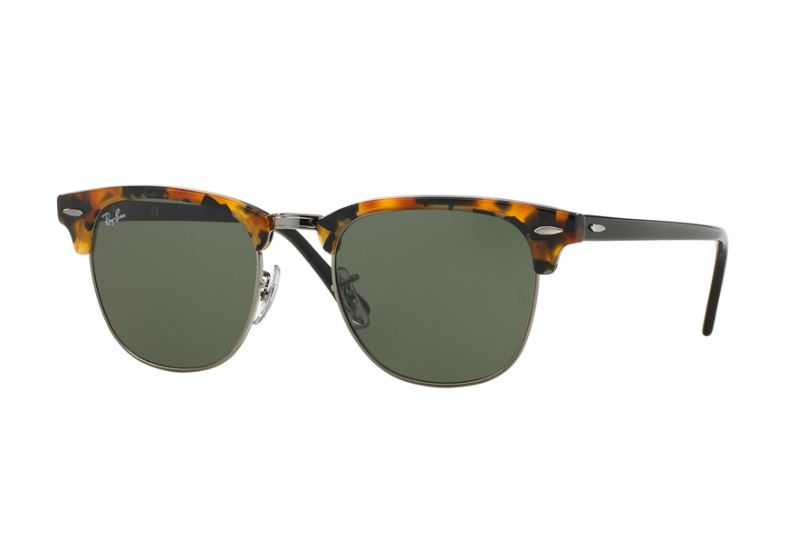 RAY-BAN RB3016 CLUBMASTER » SPOTTED BLACK HAVANA