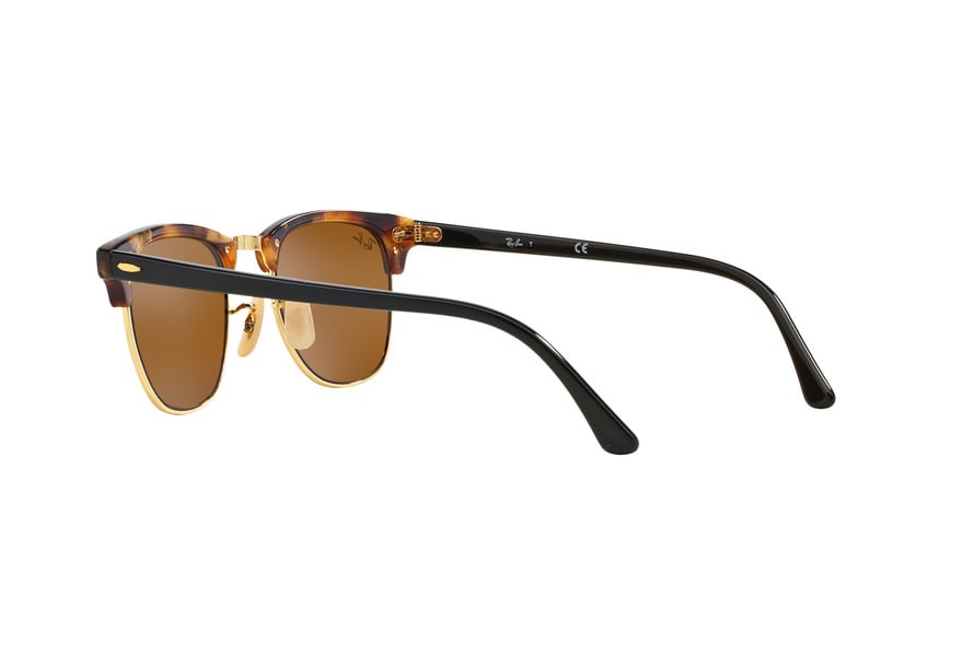 RAY-BAN RB3016 CLUBMASTER » SPOTTED BROWN HAVANA