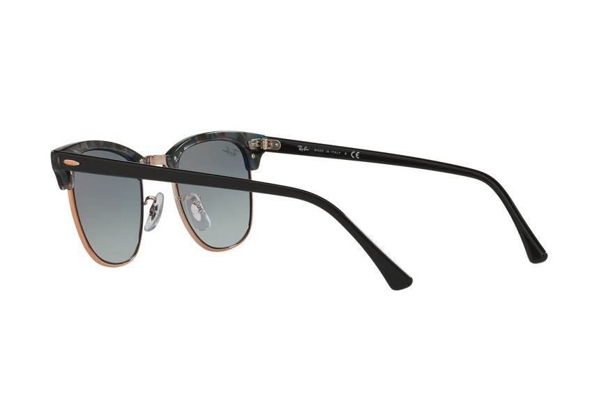 RAY-BAN RB3016 CLUBMASTER » SPOTTED GREY/GREEN