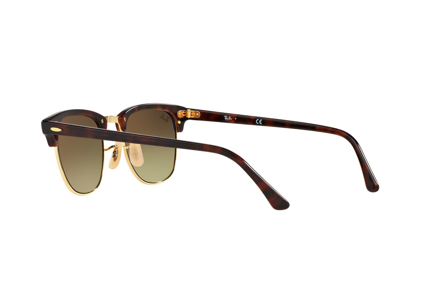 RAY-BAN RB3016 CLUBMASTER » SHINY RED HAVANA COPPER