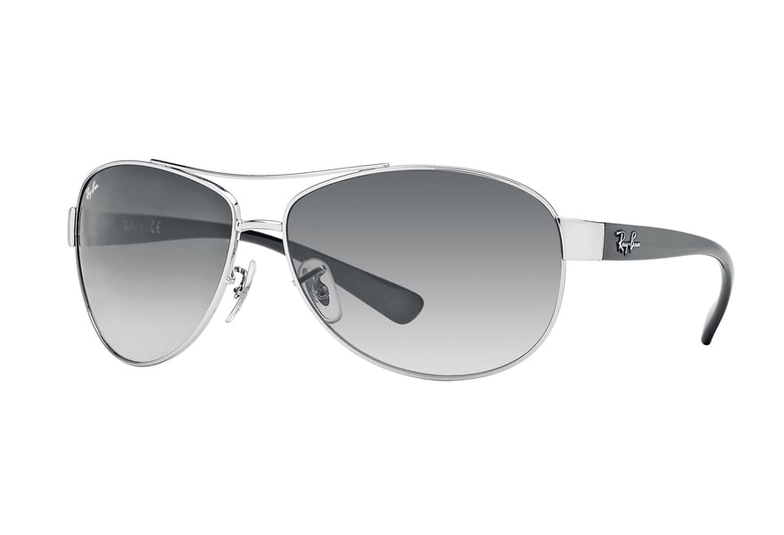 RAY-BAN RB3386 » SILVER/GRAY GRADIENT