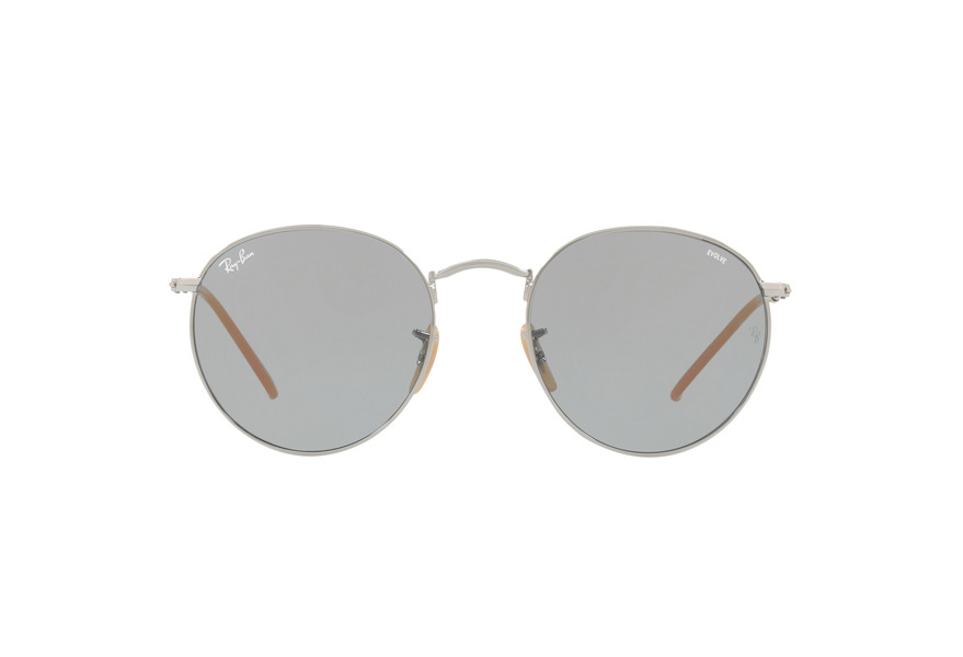 RAY-BAN RB3447 ROUND METAL » SILVER