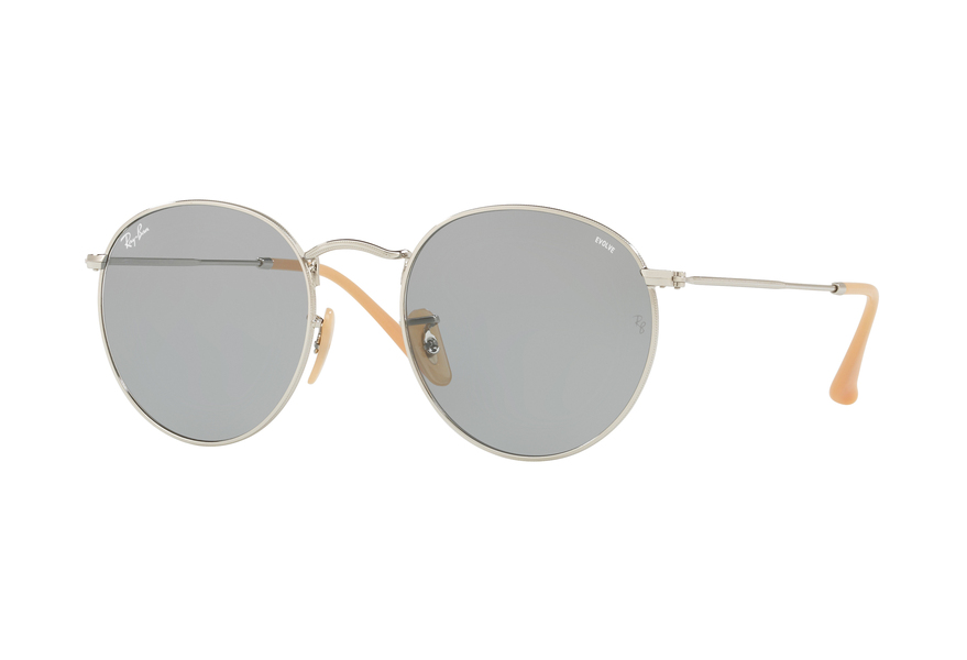 RAY-BAN RB3447 ROUND METAL » SILVER