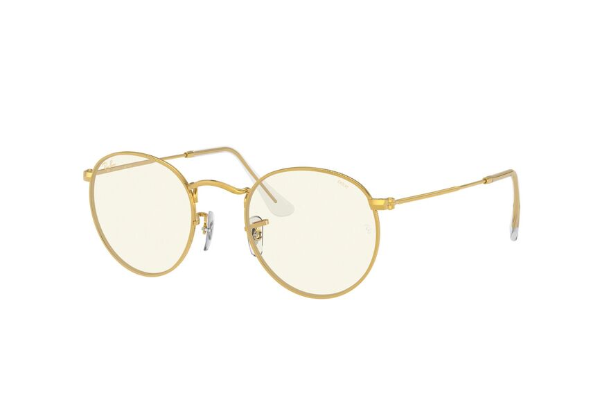 RAY-BAN RB3447 ROUND METAL » LEGEND GOLD