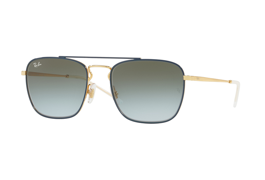 RAY-BAN RB3588 » GOLD TOP ON BLUE