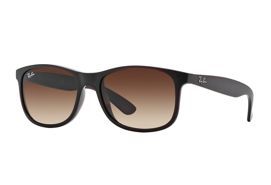 RAY-BAN RB4202 ANDY » SHINY BROWN BROWN GRADIENT
