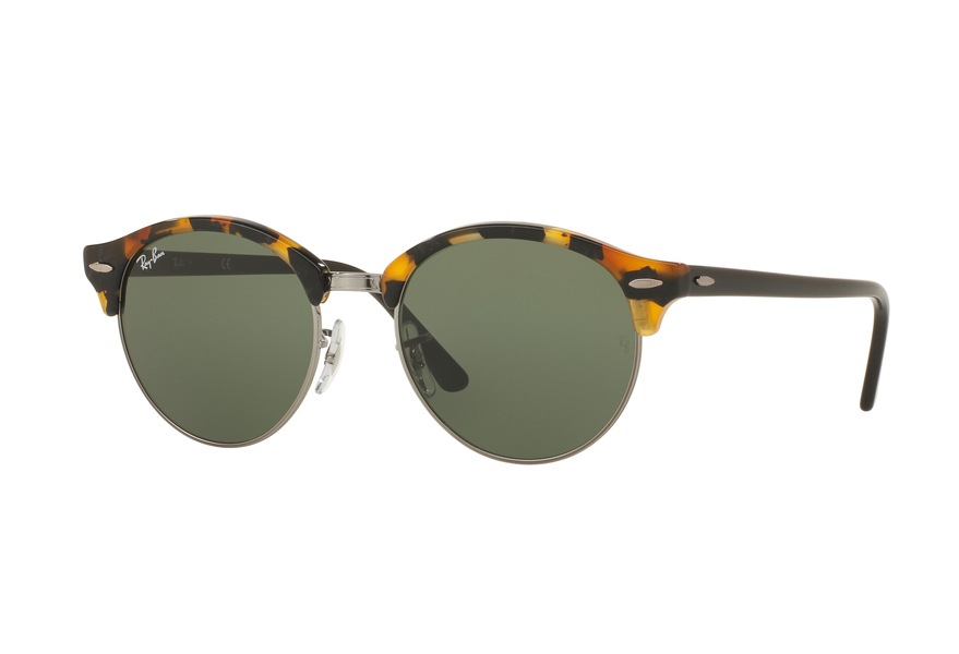 RAY-BAN RB4246 CLUBROUND » SPOTTED BLACK HAVANA