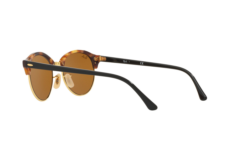 RAY-BAN RB4246 CLUBROUND » SPOTTED BROWN HAVANA