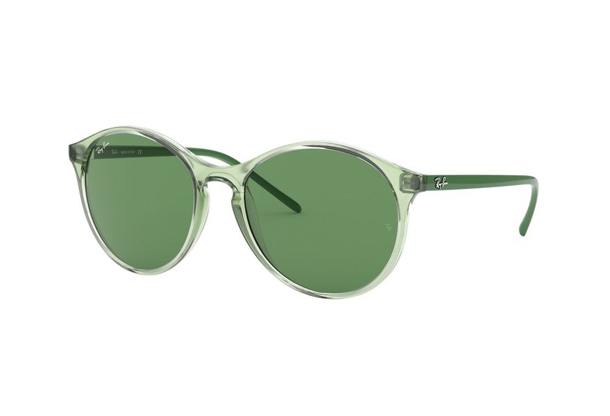 RAY-BAN RB4371 » TRASPARENT GREEN