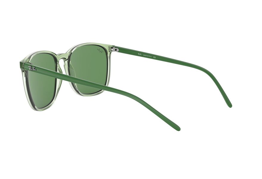 RAY-BAN RB4387 » TRASPARENT GREEN