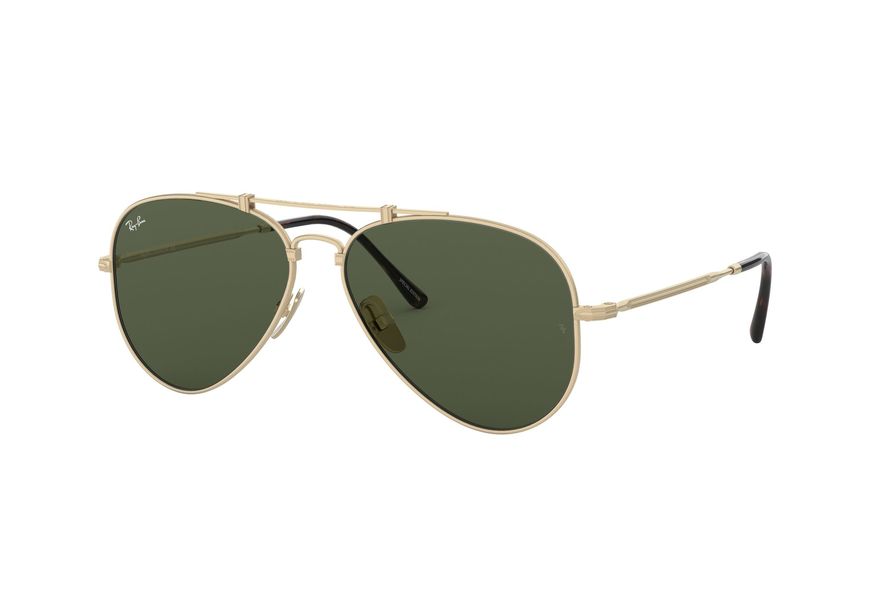 RAY-BAN TITANIUM RB8125 » BRUSCHED DEMI GLOSS WHITE GOLD