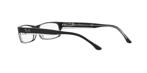RAY-BAN RX5114 » TOP BLACK ON TRANSPARE