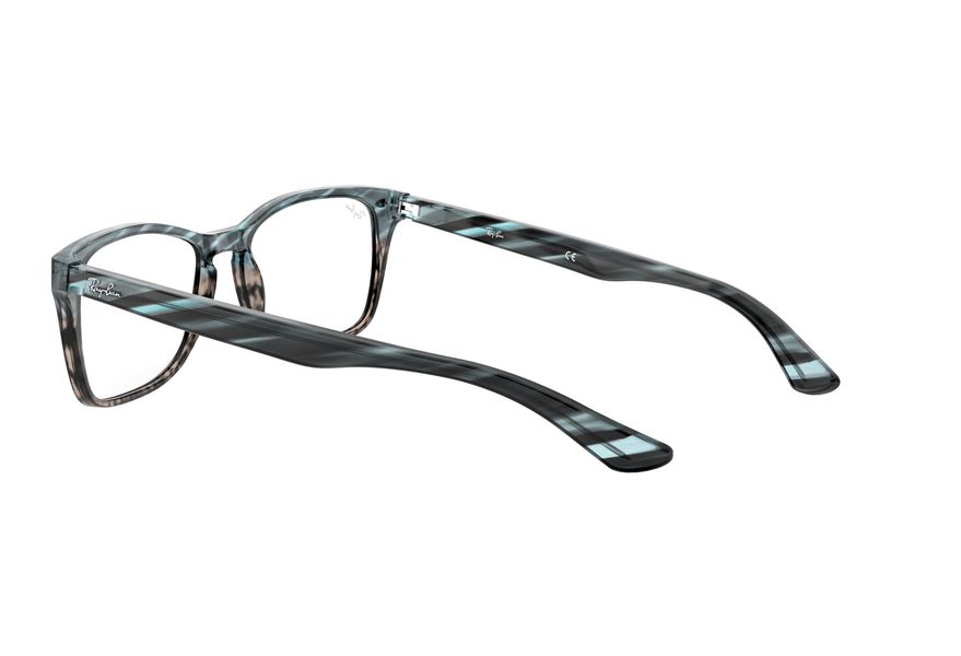 RAY-BAN RX5228M » BLUE GRADIENT GREY STRIPPED