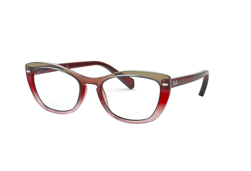 RAY-BAN RX5366 » TRIGRADIENT/BORDEAUX/GREY/PINK