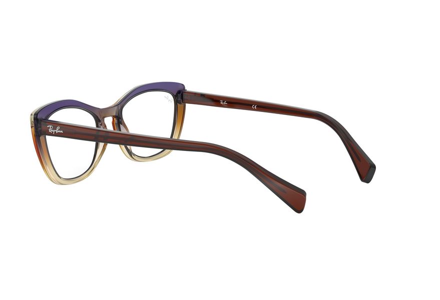 RAY-BAN RX5366 » TRIGRADIENT BROWN/VIOLET/YELLO