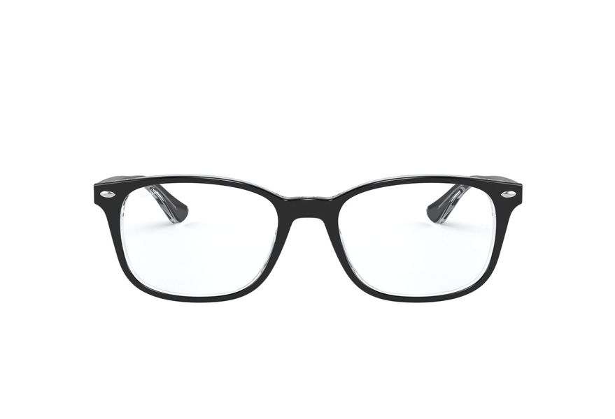 RAY-BAN RX5375 » TOP BLACK ON TRANSPARENT