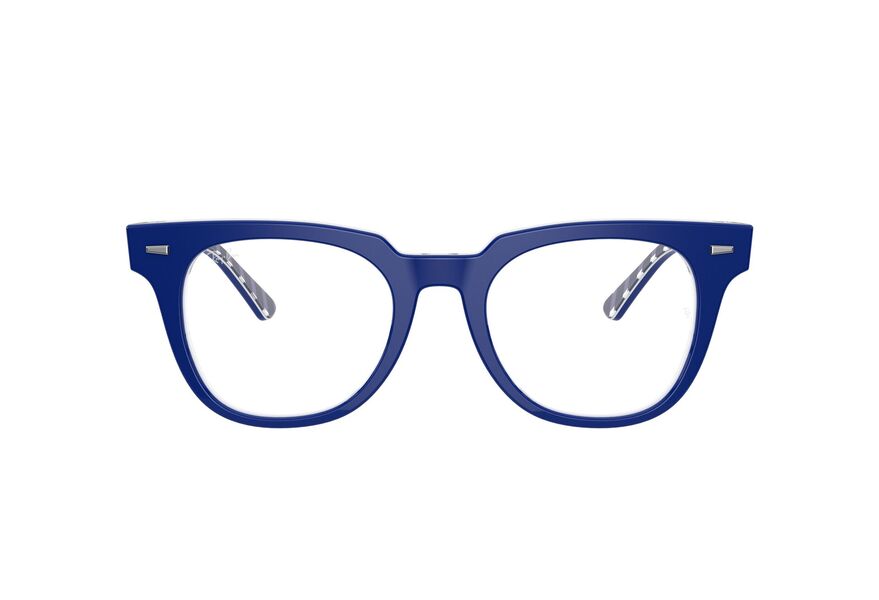 RAY-BAN METEOR » BLUE ON VICHY BLUE/WHITE