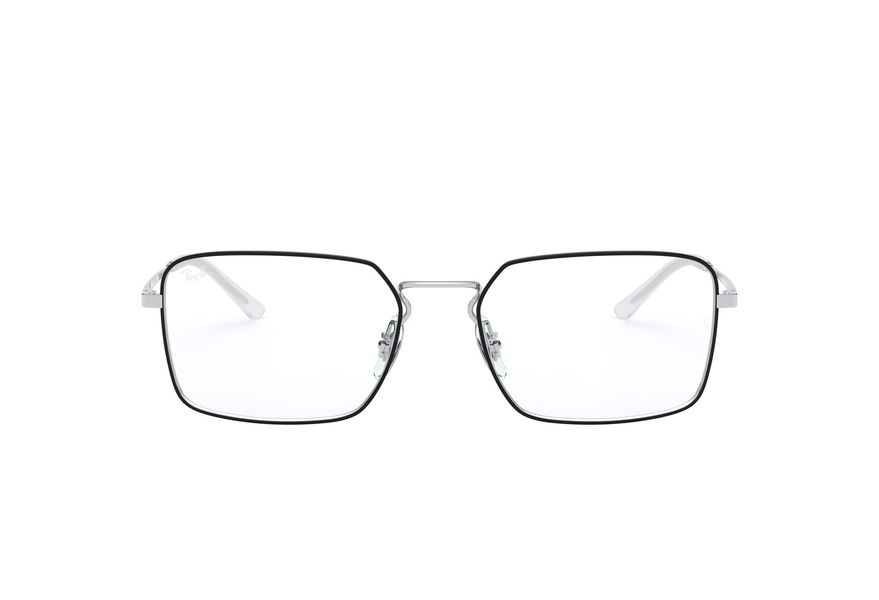 RAY-BAN RX6440 » TOP BLACK ON SILVER
