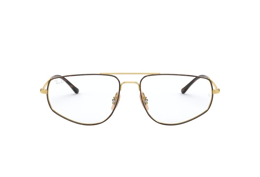 RAY-BAN RX6455 » TOP HAVANA ON GOLD