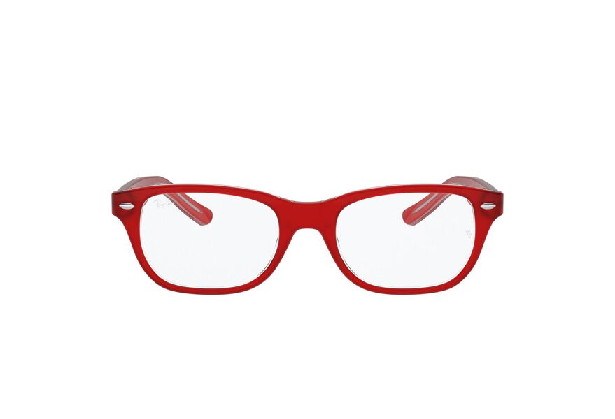 RAY-BAN JUNIOR RY1555 » RED ON TRASPARENT